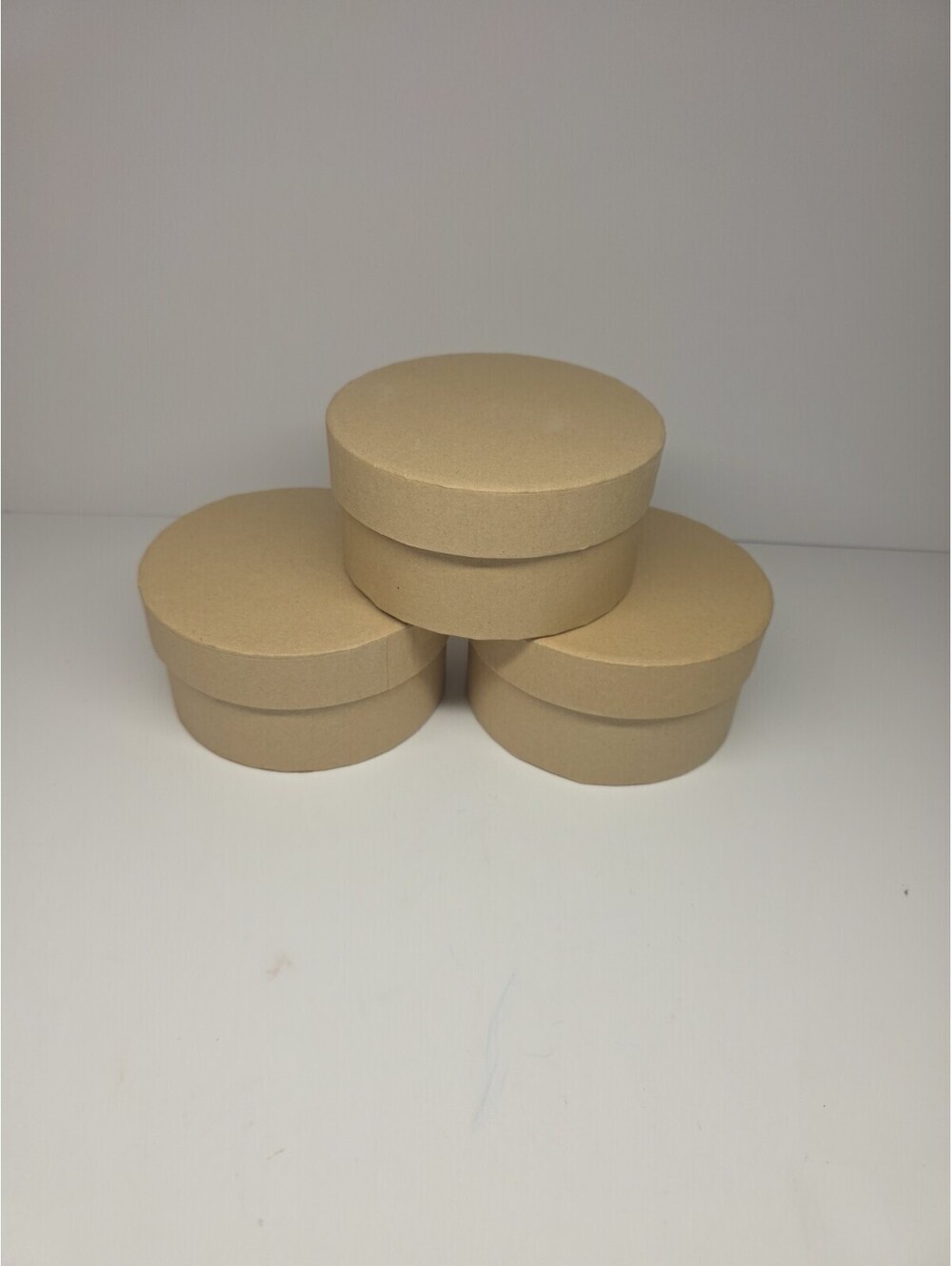 Cardboard Craft Decorating Box Round  Gift Cookies New